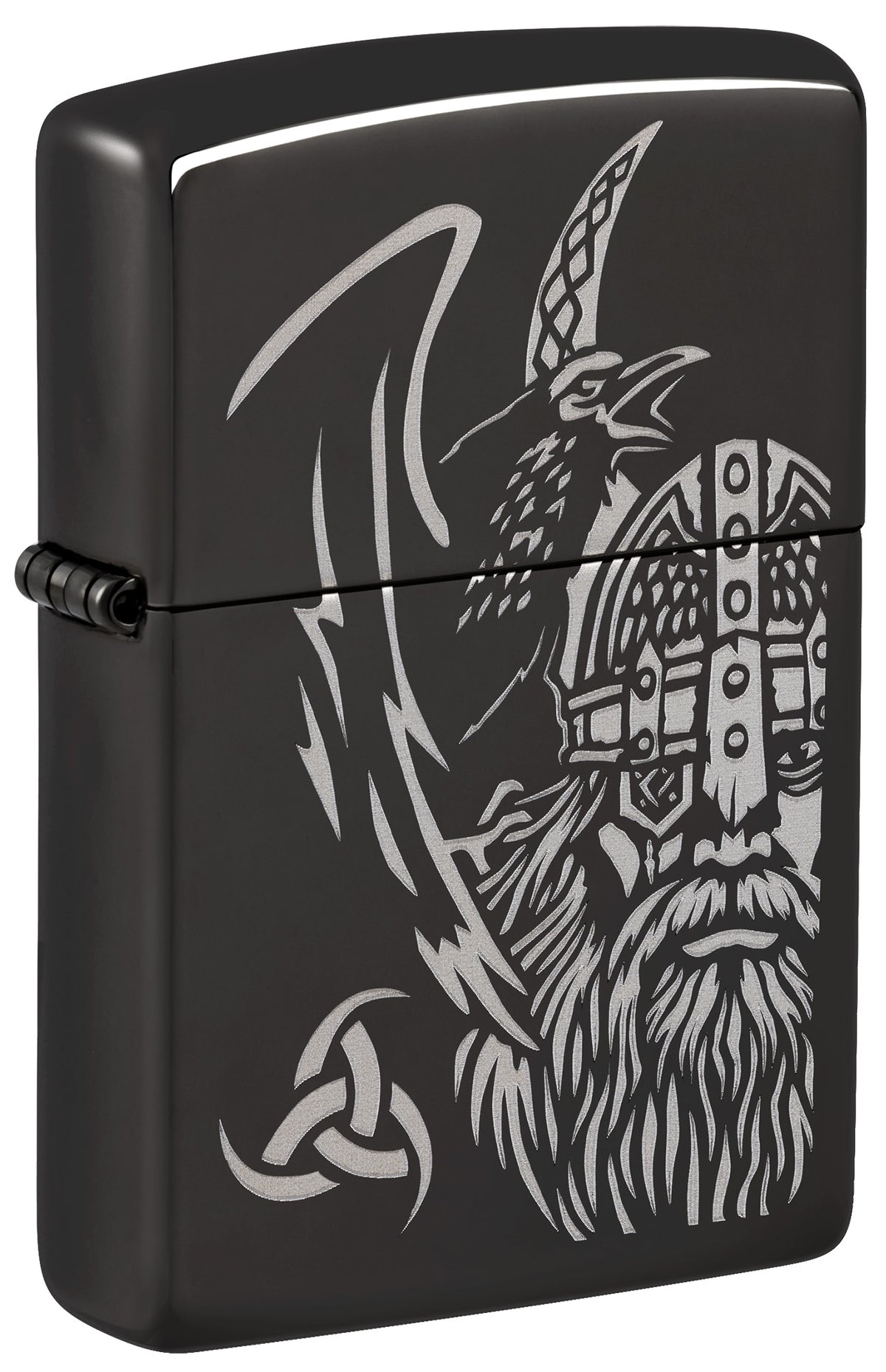 Zippo Norse Design Windproof Pocket Fuel Refillable Lighter, BIS Certified