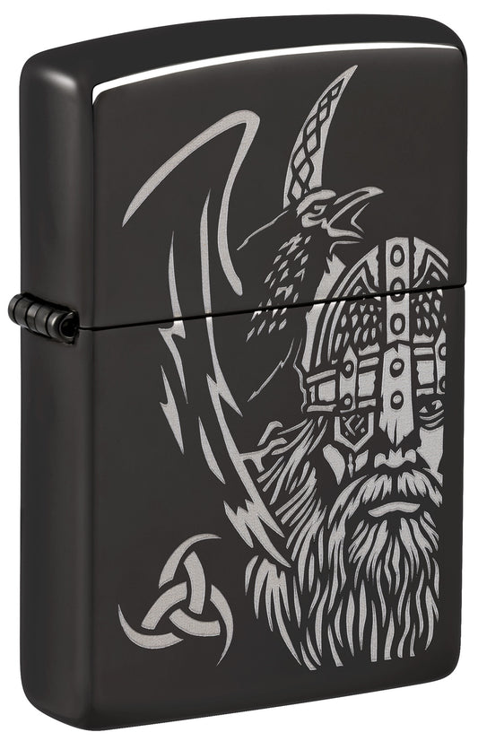 Zippo Norse Design Windproof Pocket Fuel Refillable Lighter, BIS Certified