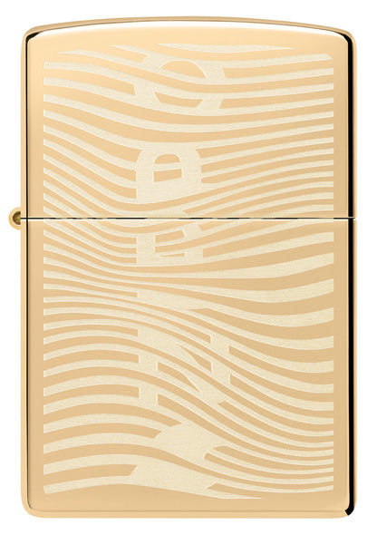 Zippo Illusion Lighter and Rolling Tray Windproof Pocket Fuel Refillable Lighter, BIS Certified
