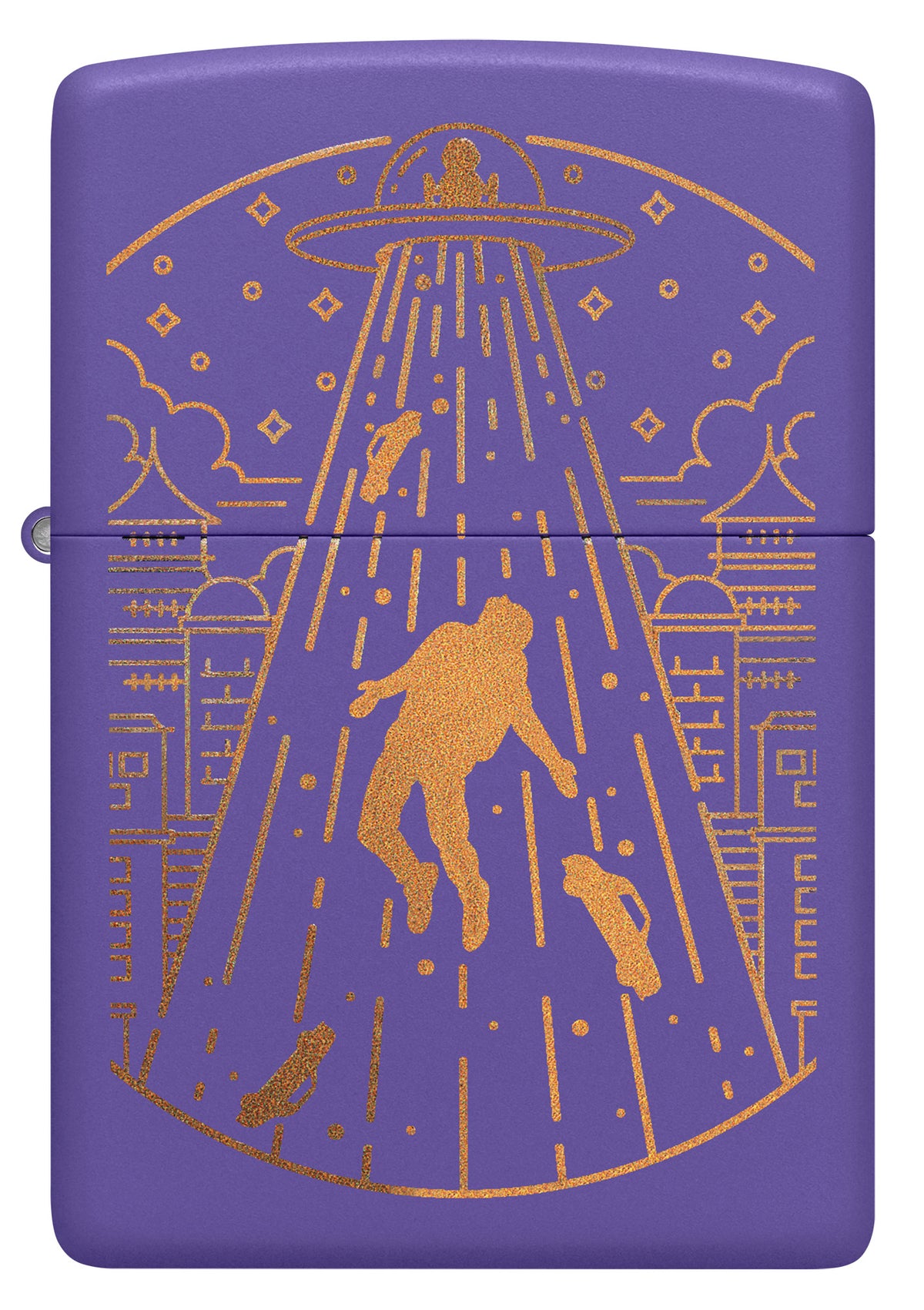 Zippo Abduction Design Windproof Pocket Fuel Refillable Lighter, BIS Certified