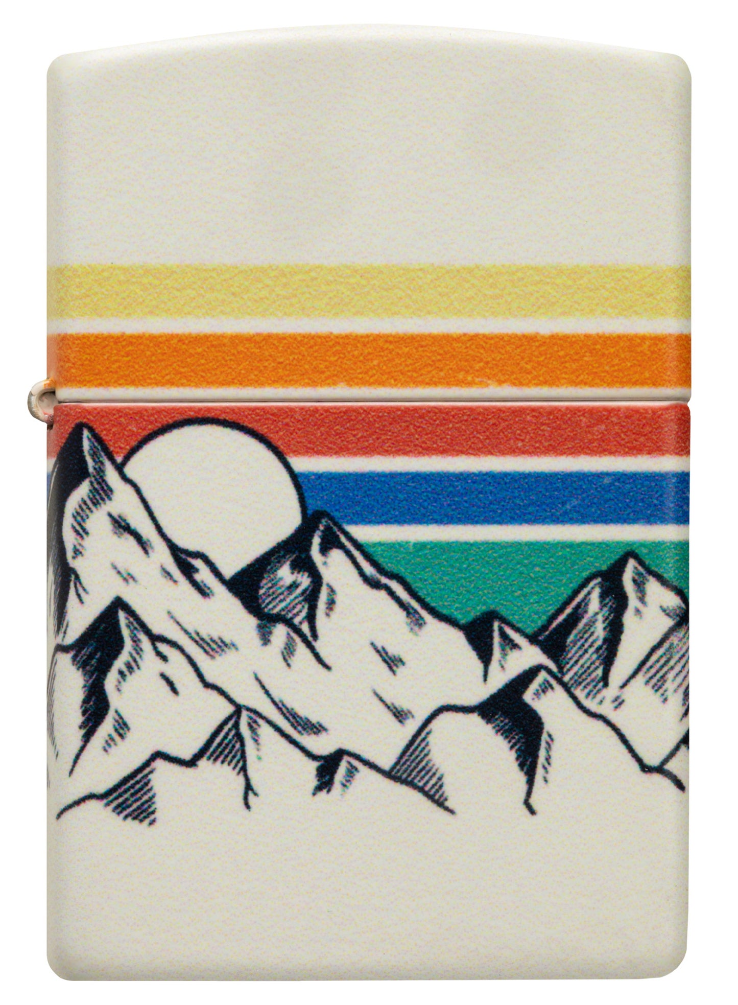 Zippo Mountain Design Model Windproof Pocket Fuel Refillable Lighter, BIS Certified