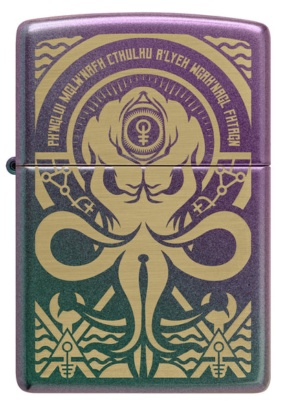 Zippo Evil Design Model Windproof Pocket Fuel Refillable Lighter, BIS Certified