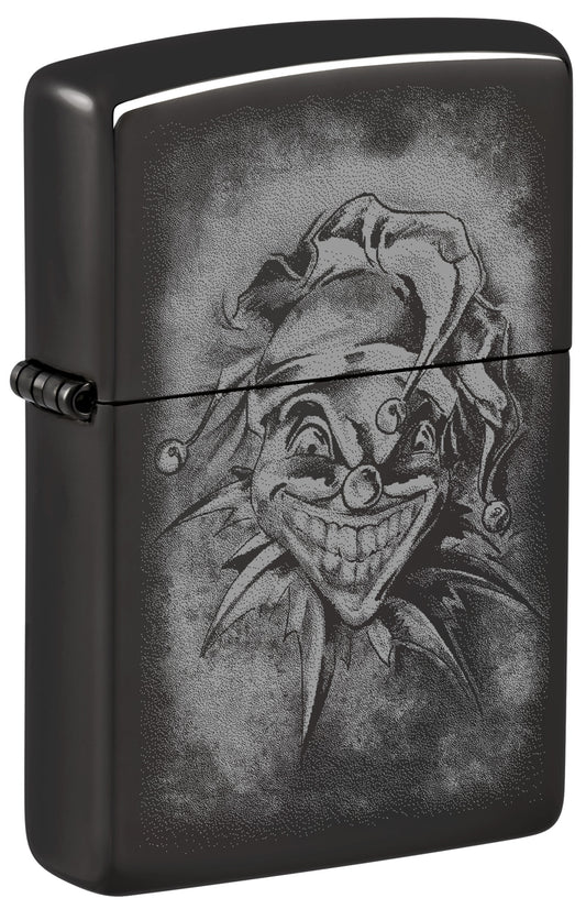 Zippo Clown Design Windproof Pocket Fuel Refillable Lighter, BIS Certified