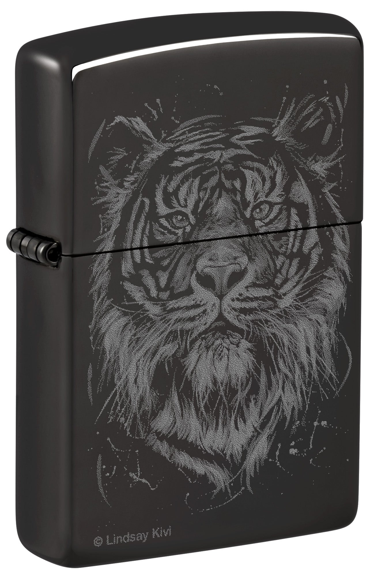 Zippo Lindsay Kivi Model Windproof Pocket Fuel Refillable Lighter, BIS Certified