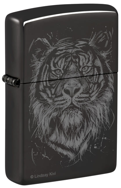 Zippo Lindsay Kivi Model Windproof Pocket Fuel Refillable Lighter, BIS Certified