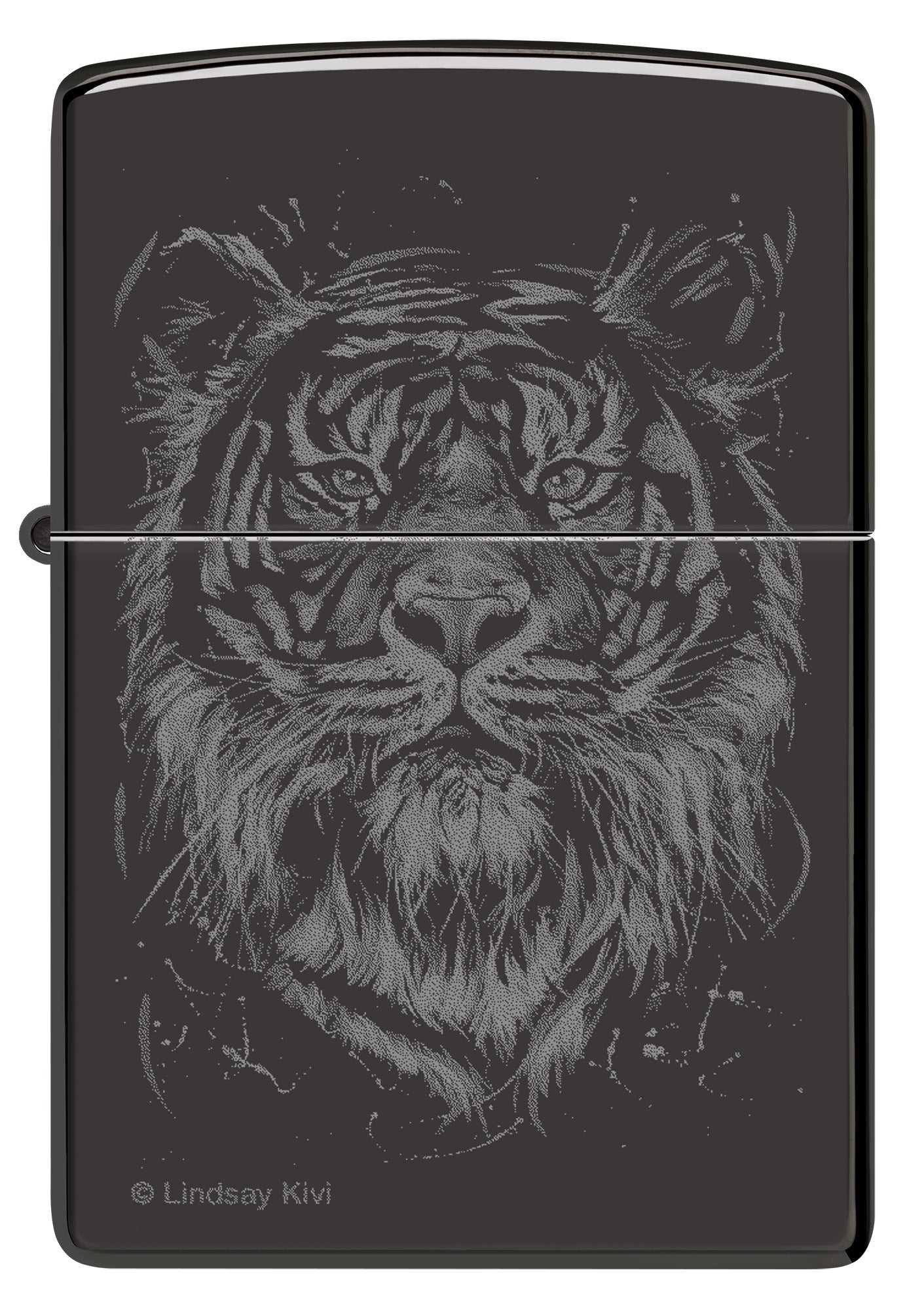 Zippo Lindsay Kivi Model Windproof Pocket Fuel Refillable Lighter, BIS Certified