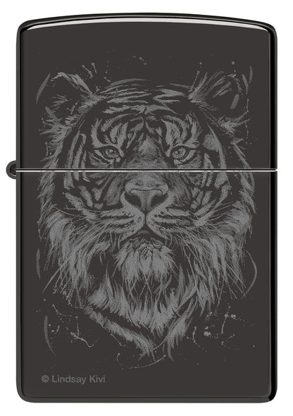 Zippo Lindsay Kivi Model Windproof Pocket Fuel Refillable Lighter, BIS Certified