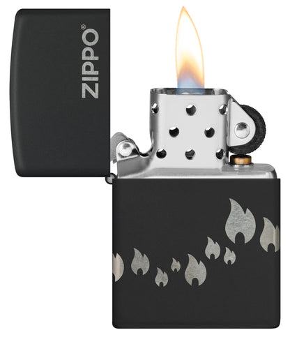 Zippo Design Windproof Pocket Fuel Refillable Lighter, BIS Certified