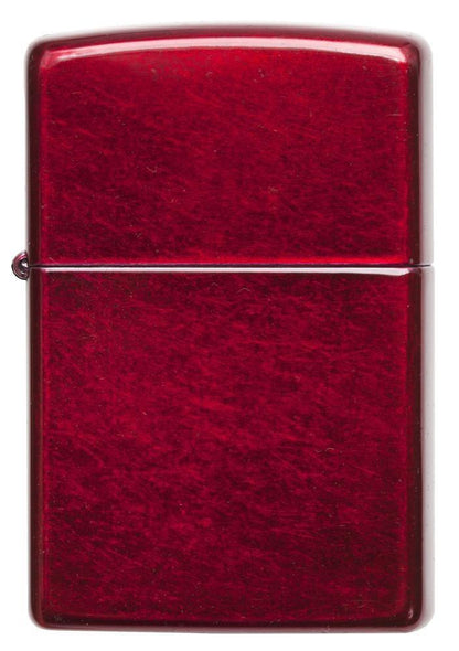 21063  Candy Apple Red Pocket Lighter