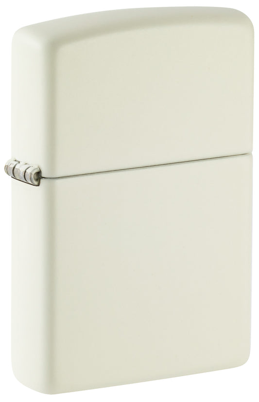 Zippo Reg Glow in the Dark Matte Model Windproof Pocket Fuel Refillable Lighter, BIS Certified