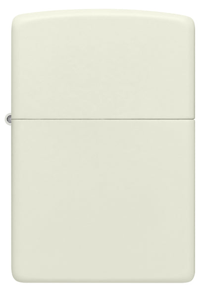 Zippo Reg Glow in the Dark Matte Model Windproof Pocket Fuel Refillable Lighter, BIS Certified