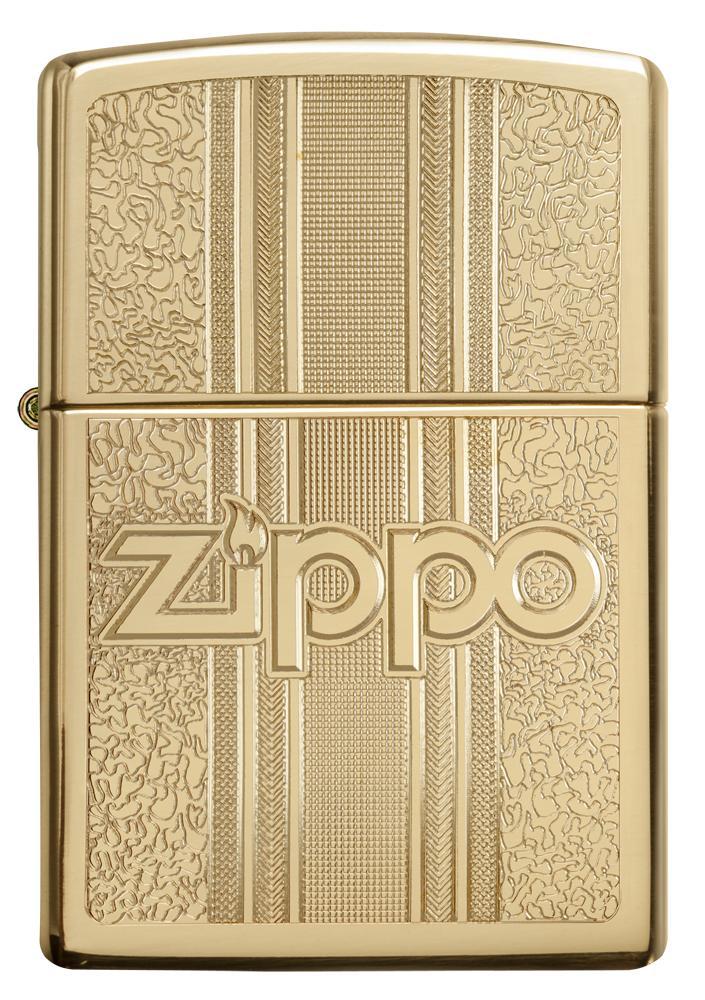 and Pattern Design High Polish Brass Pocket Lighter
