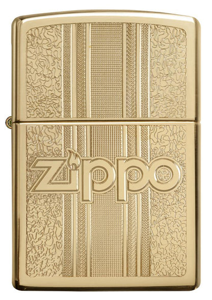 and Pattern Design High Polish Brass Pocket Lighter