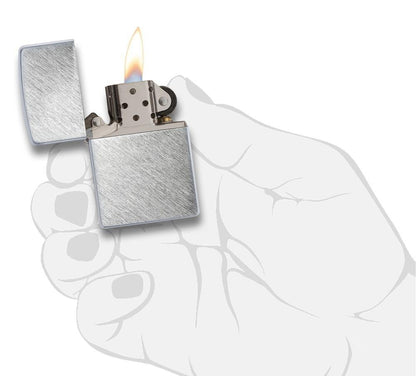Herringbone Sweep Pocket Lighter
