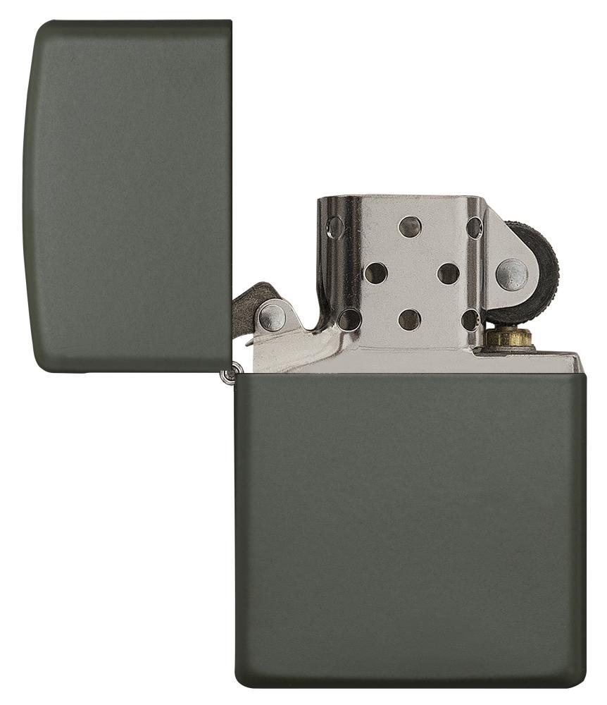 Classic Green Matte Pocket Lighter