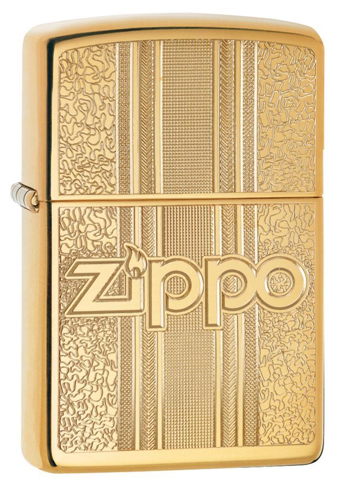 and Pattern Design High Polish Brass Pocket Lighter