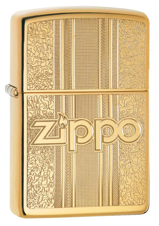 and Pattern Design High Polish Brass Pocket Lighter