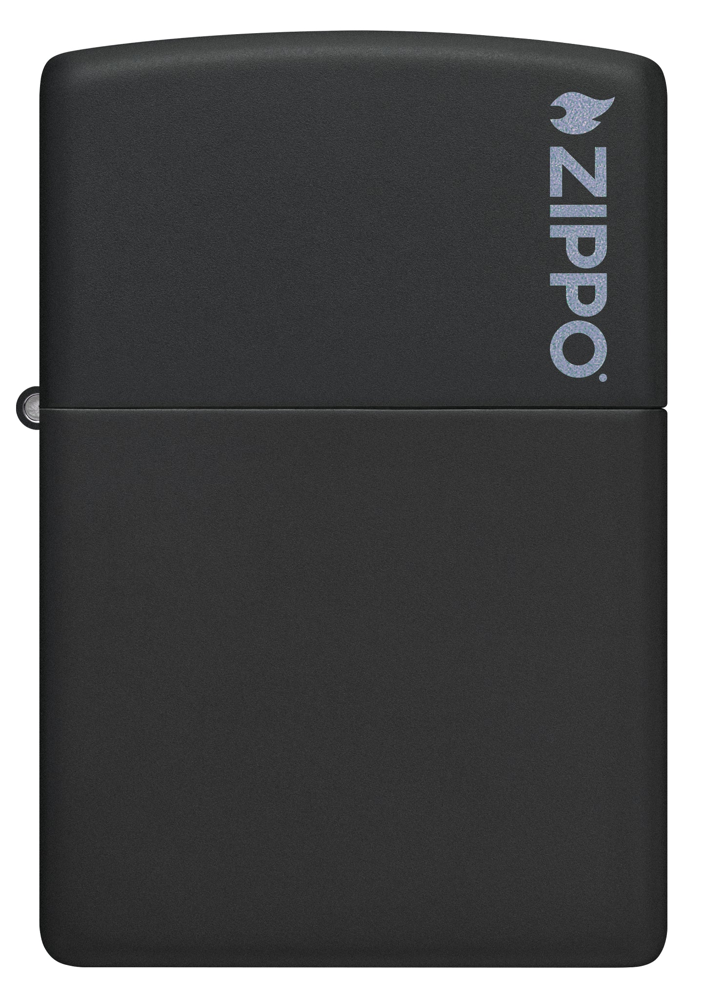Classic Black Matte with Zippo Logo Pocket Lighter