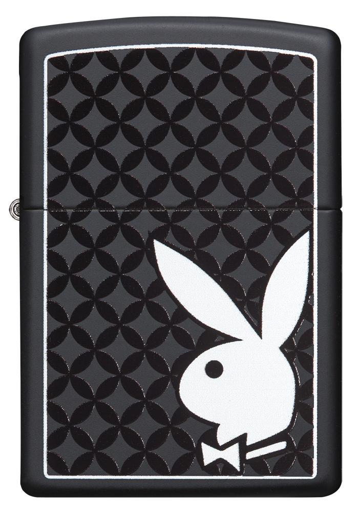 Playboy black & White Rabbit Pocket Lighter
