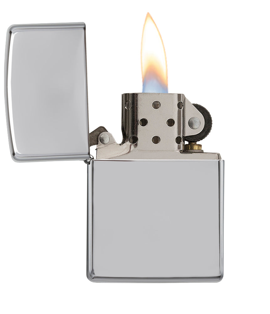 Classic High Polish Chrome Pocket Lighter