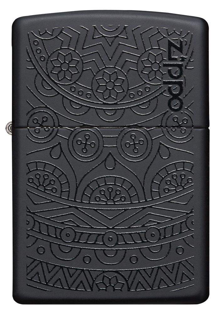 Tone on Tone Design Black Matte Pocket Lighter