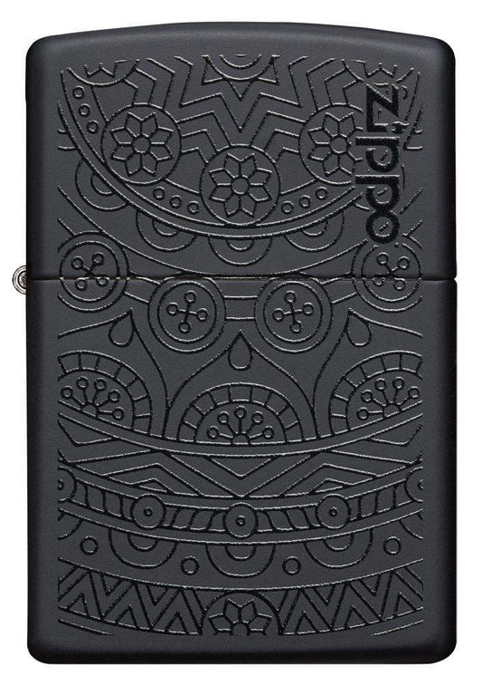 Tone on Tone Design Black Matte Pocket Lighter