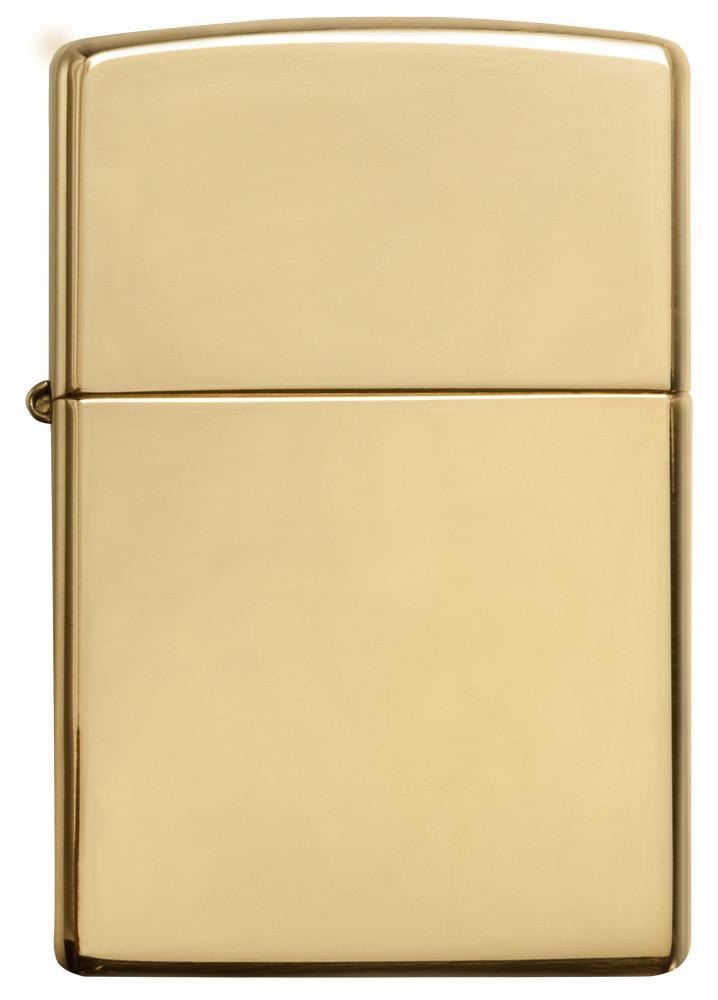 Classic High Polish Brass Pocket Lighter
