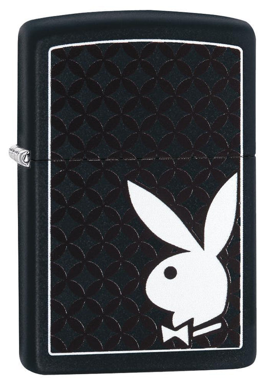 Playboy black & White Rabbit Pocket Lighter