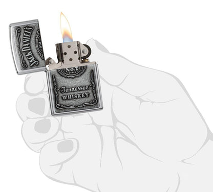 Jack Daniel's Tennessee Whiskey Emblem High Polish Chrome P