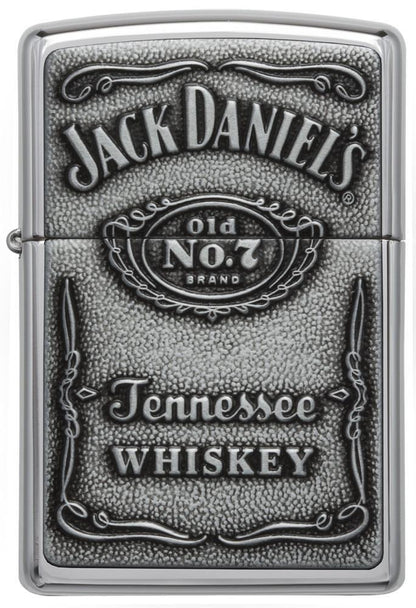 Jack Daniel's Tennessee Whiskey Emblem High Polish Chrome P