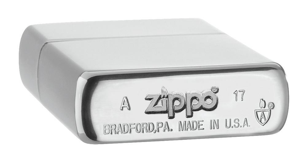 Armor Brushed Chrome Pocket Lighter