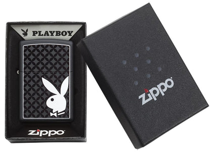 Playboy black & White Rabbit Pocket Lighter