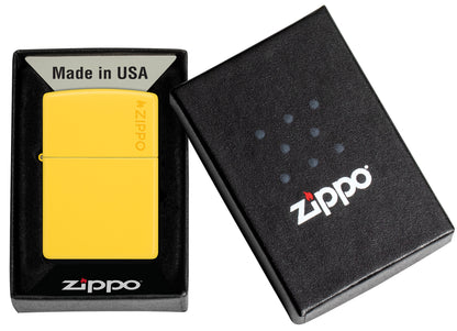 Zippo Classic Sunflower Logo Pocket Lighter