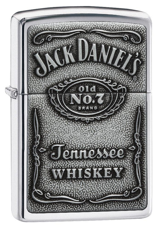 Jack Daniel's Tennessee Whiskey Emblem High Polish Chrome P