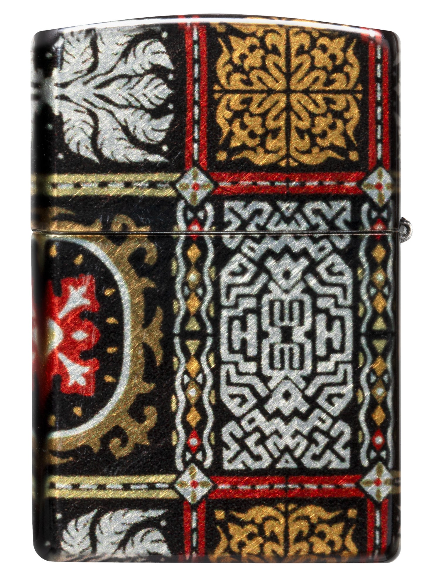 Zippo Tapestry Pattern Design Pocket Lighter