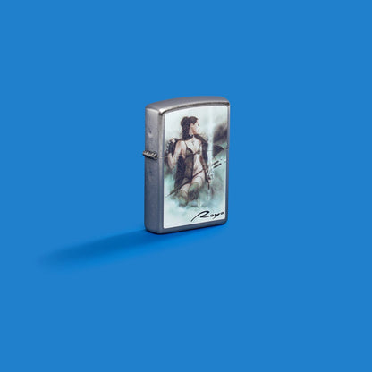Zippo Luis Royo Street Chrome Pocket Lighter