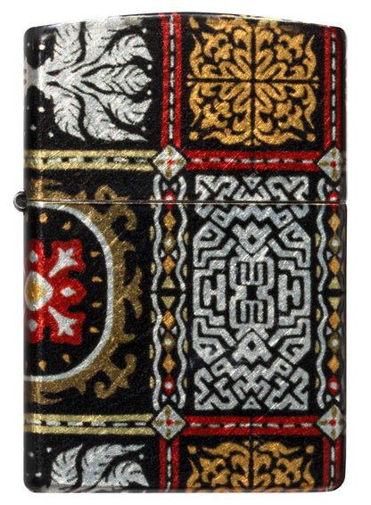 Zippo Tapestry Pattern Design Pocket Lighter