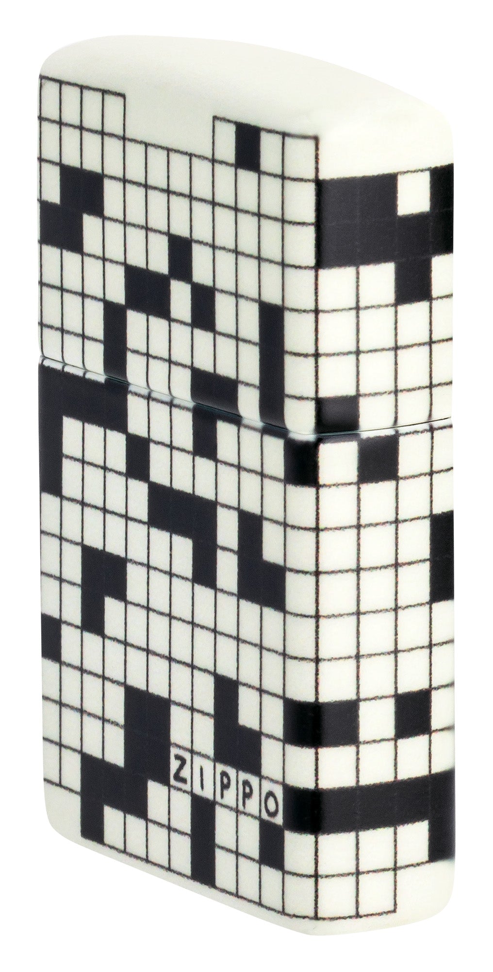 Zippo Crossword Design 540 Color Glow in the Dark Pocket Lighter