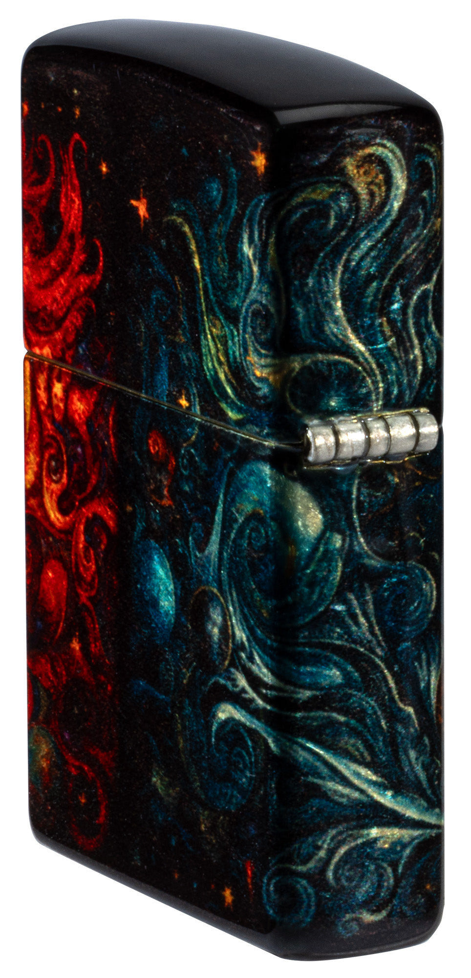 Zippo Sun and Moon Design 540 Tumbled Brass Pocket Lighter
