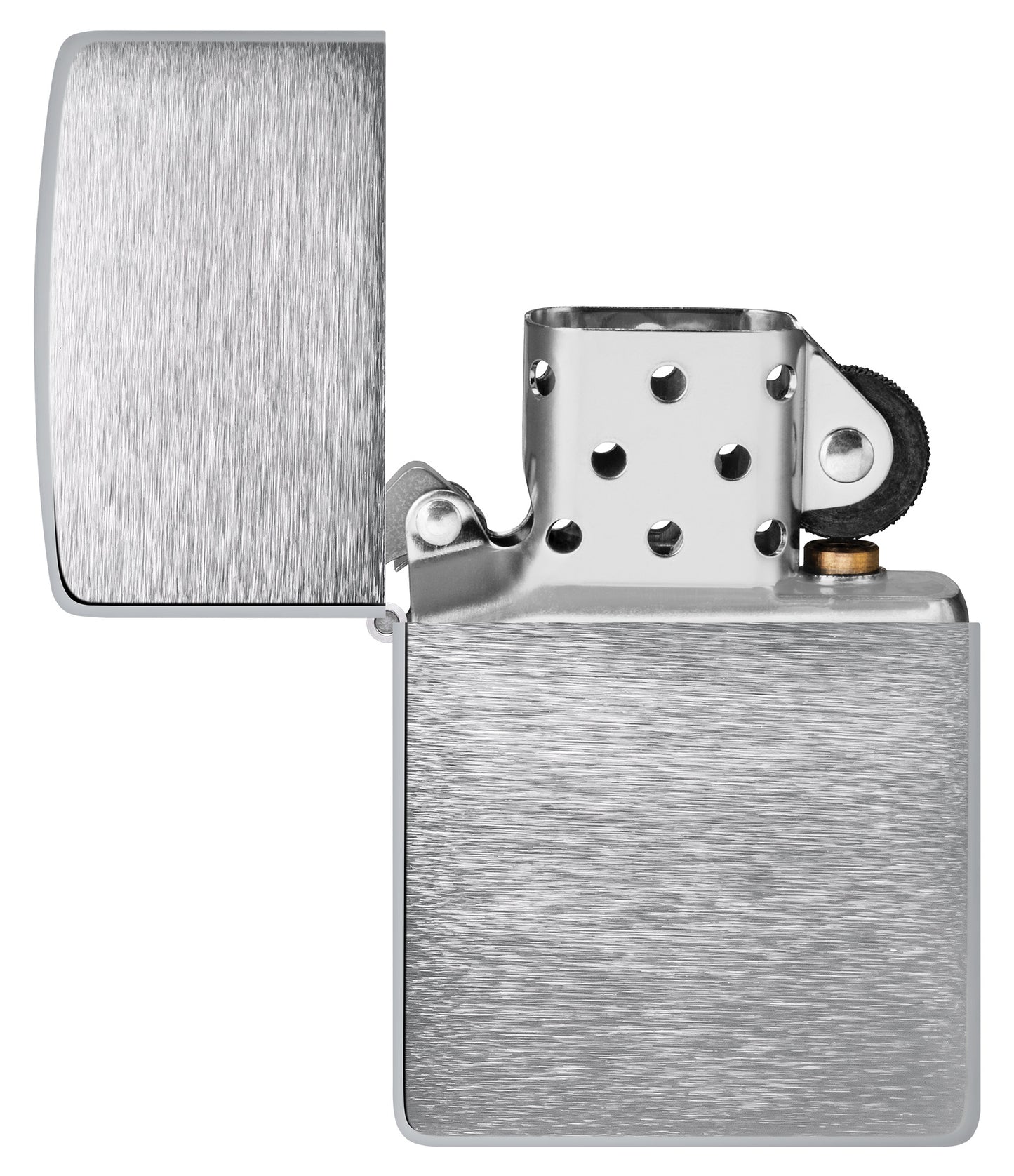 Armor Brushed Chrome Pocket Lighter