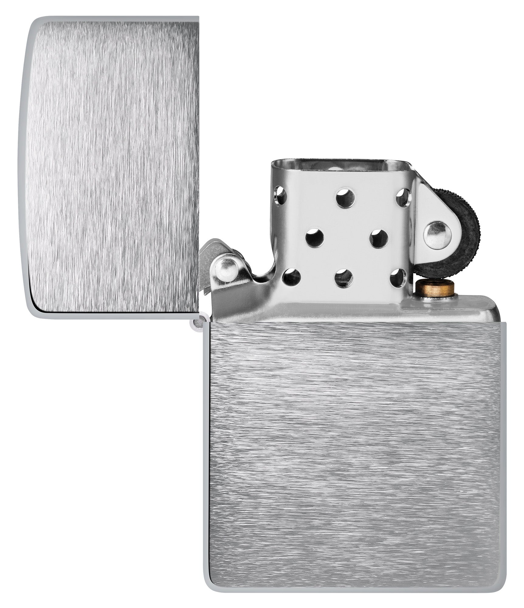 Armor Brushed Chrome Pocket Lighter