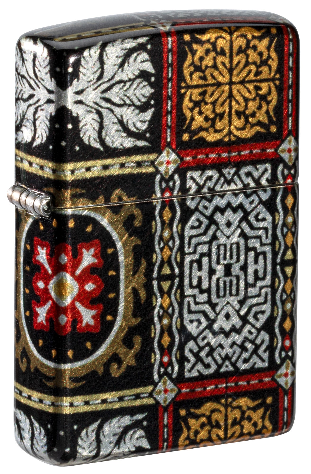 Zippo Tapestry Pattern Design Pocket Lighter