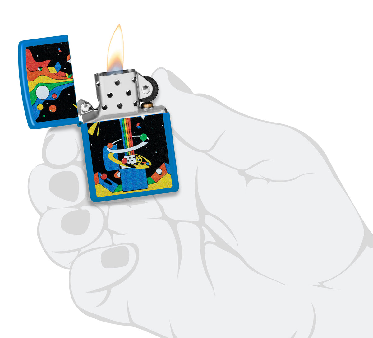 Zippo Cosmic Zippo Design Pocket Lighter