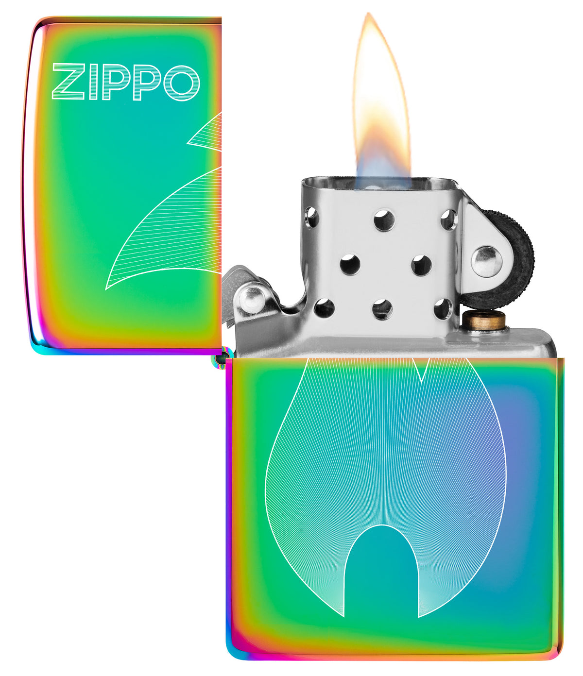 Zippo Flame Multi-Color Pocket Lighter