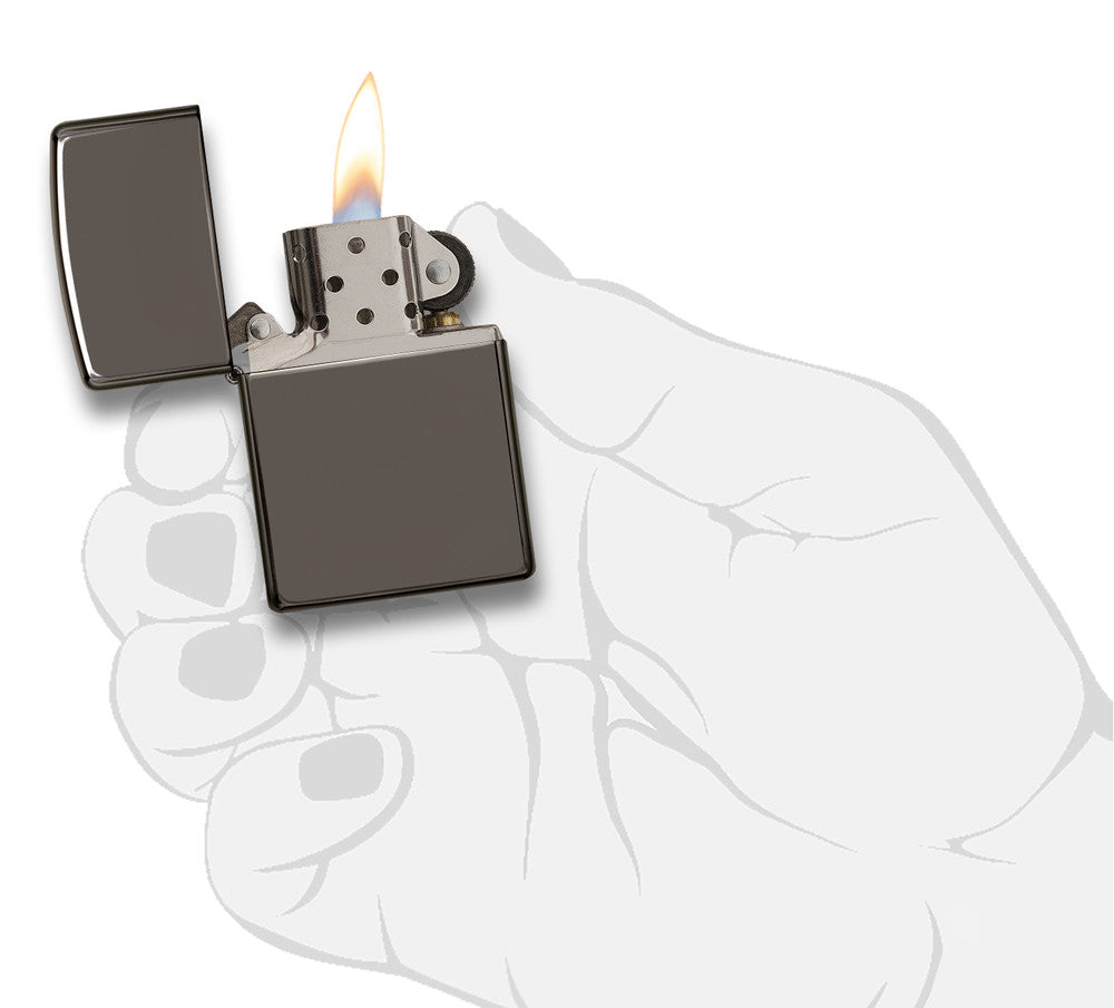 Classic Black Ice Pocket Lighter