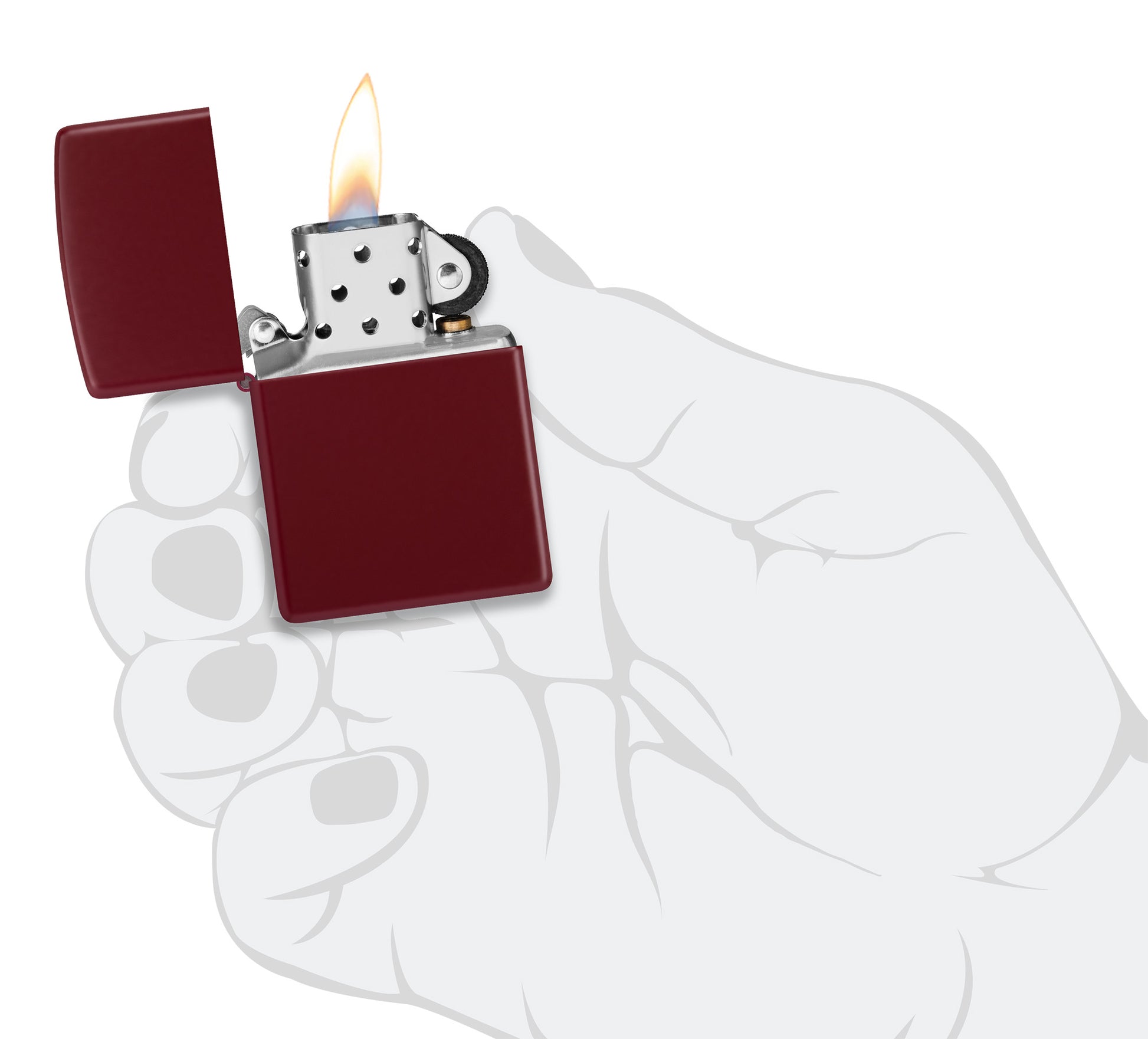 Zippo Classic Merlot Pocket Lighter