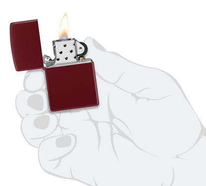 Zippo Classic Merlot Pocket Lighter