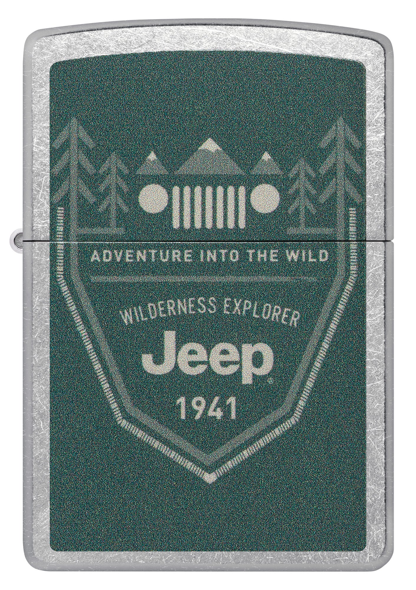 Zippo Jeep Street Chrome Pocket Lighter