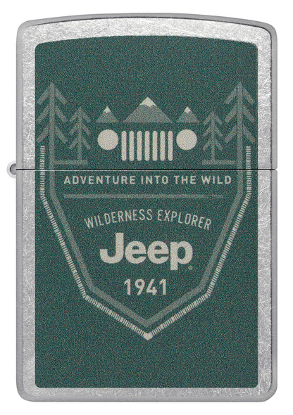 Zippo Jeep Street Chrome Pocket Lighter
