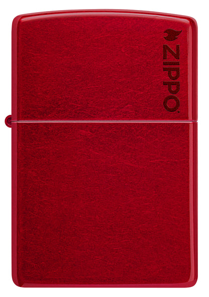 Zippo Classic Candy Apple Zippo Logo Pocket Lighter